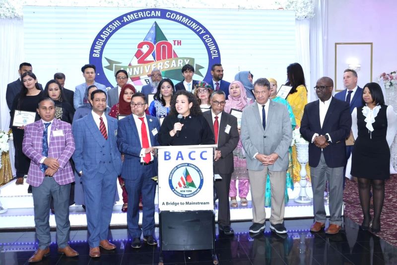 নিউইয়র্কে বাংলাদেশী-আমেরিকান কমিউনিটি কাউন্সিলের ২০তম প্রতিষ্ঠা বার্ষিকী উদযাপন